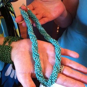 Turquoise original artisanne necklace - Europe